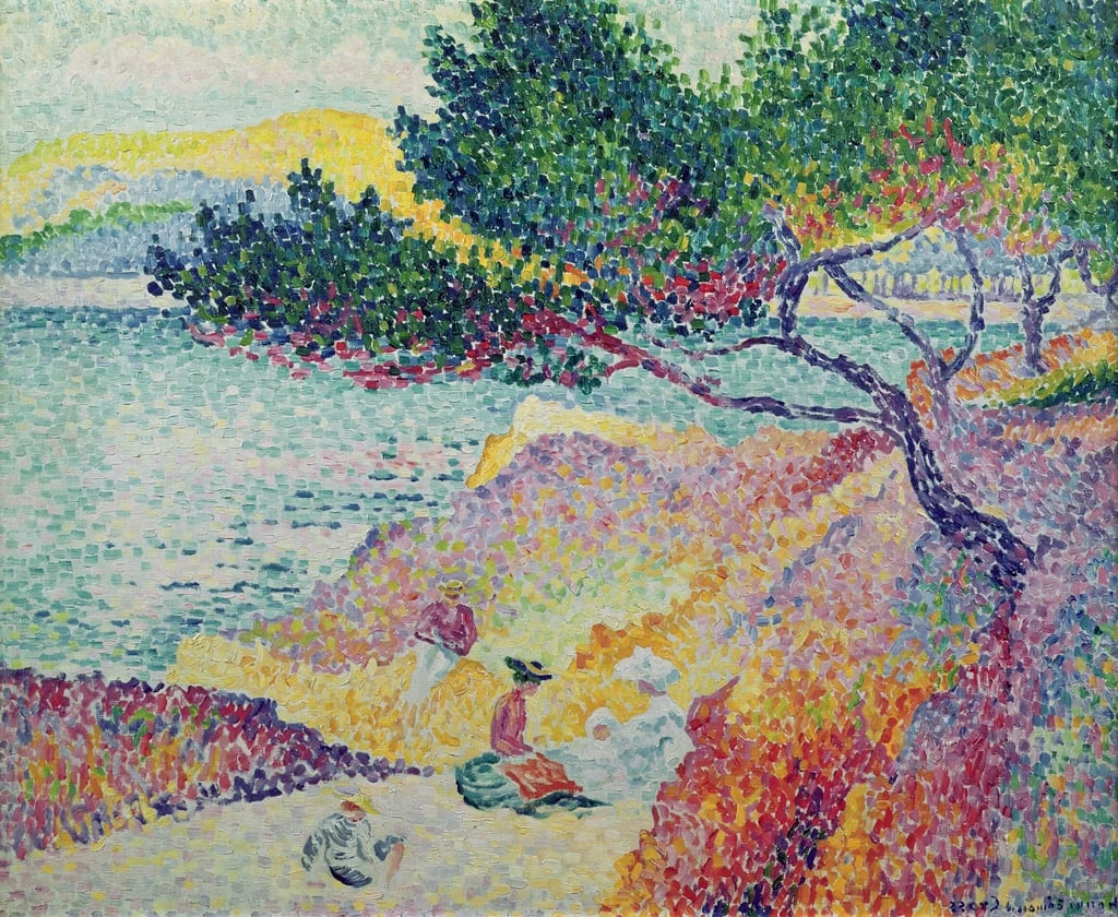 La baia a Cavalière - Musee de l'Annonnciade de Saint, Tropez